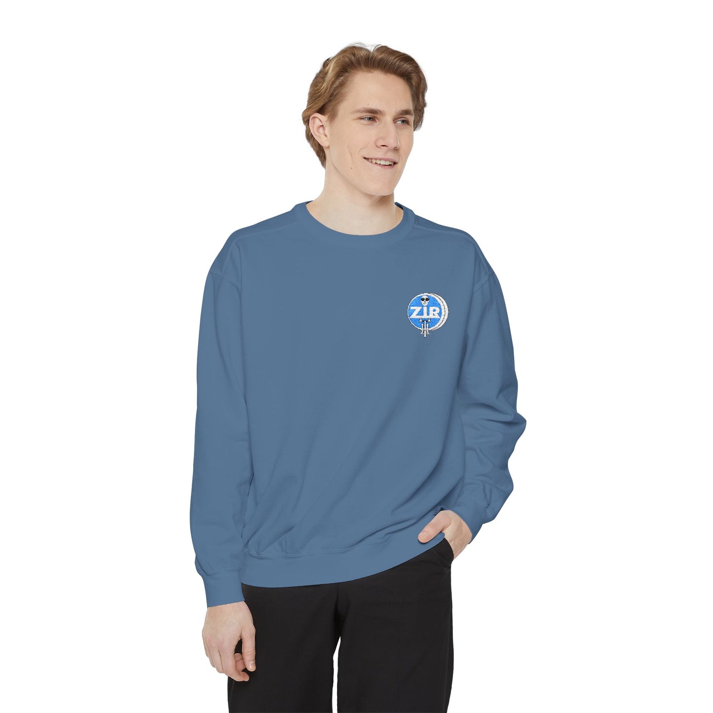 ZIR SWEATSHIRT - EMBROIDERED