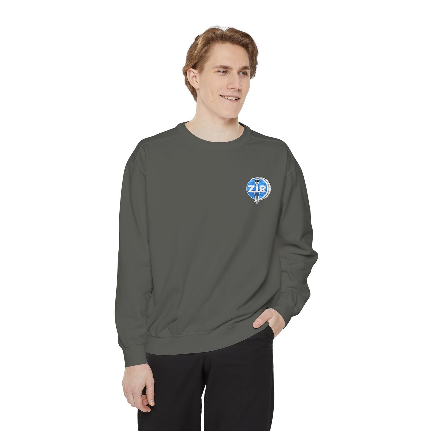 ZIR SWEATSHIRT - EMBROIDERED